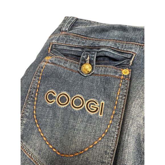 Coogi Mens Y2K Blue Denim Jeans 34L 34W SKU 7602 - Picture 14 of 14